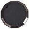 Service Ideas Paneled Tray with Removable Insert, 9"diameter, Stainless Steel, Black Onyx TRPN119RIBSBX - alternate 2